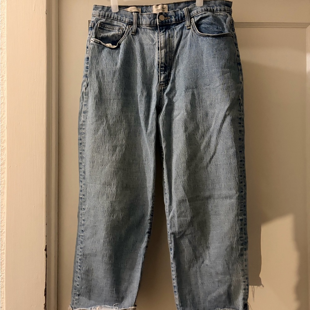 Universal Thread Light Blue Ankle Jeans